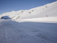 German Mountain Pass: A Winter Landscape