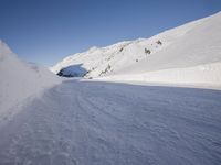 German Mountain Pass: A Winter Landscape