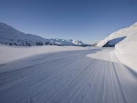 German Mountain Pass: A Winter Landscape