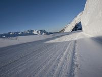 German Mountain Pass: A Winter Landscape