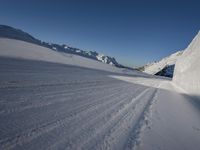 German Mountain Pass: A Winter Landscape