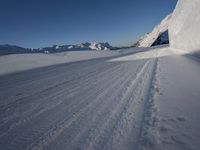German Mountain Pass: A Winter Landscape
