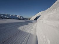 German Mountain Pass: A Winter Landscape