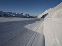 German Mountain Pass: A Winter Landscape