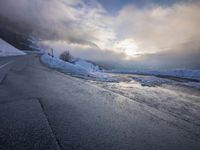 The German Mountain Range in the Alps: A Winter Wonderland