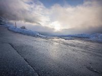 The German Mountain Range in the Alps: A Winter Wonderland