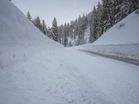 German Mountain Range: Snowy Landscape