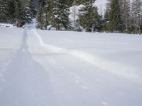 German Mountain Range: Winter Landscape
