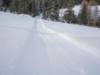 German Mountain Range: Winter Landscape