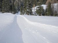 German Mountain Range: Winter Landscape
