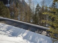 German Mountain Road in the Alps: A Picturesque Landscape