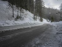 German Mountains: Snow-Covered Trees in Winter