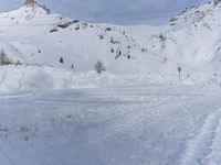 German Mountains: Winter Landscape