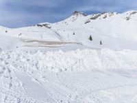 German Mountains: Winter Landscape