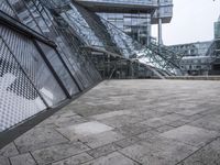 German Office Building: Metal Façade in Monochrome