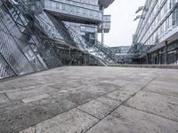 German Office Building: Metal Façade in Monochrome