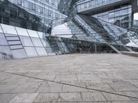 German Office Building: Metal Façade in Monochrome
