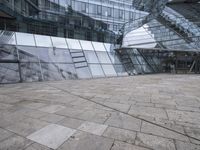 German Office Building: Metal Façade in Monochrome