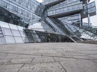 German Office Building: Metal Façade in Monochrome