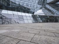 German Office Building: Metal Façade in Monochrome