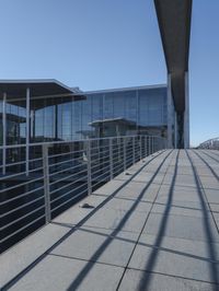 German Parliament Walkway in Urban Landscape