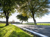 German Road: Asphalt Through a Field of Clouds