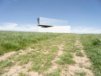 German Rural Field: Serene Beauty Under a Clear Sky