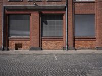 German Urban Infrastructure: Cobble Stone Road in the City