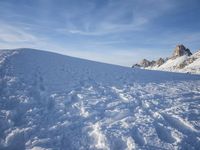 Germany's Alps Mountains: Snow Covered Landscape