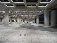 Architectural Walkway: Metal and Concrete in Germany