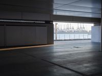 Germany's Architecture at Dawn: A View of a Parking Garage