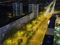 Germany Architecture: Night Landscape