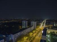 Germany Architecture: Night Landscape