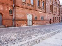 Germany: A Brick Wall Facade Building