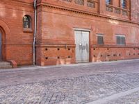 Germany: A Brick Wall Facade Building