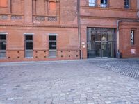 Germany: A Brick Wall Facade Building