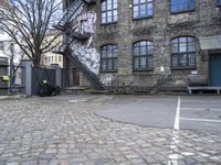 Germany Brickwork Surface with Graffiti Walls 001