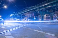 Germany's Bridge: Captured with Light Streaks and Motion Blur