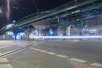 Germany's Bridge: Captured with Light Streaks and Motion Blur