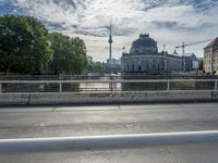 Germany Bridge Urban Charm under Cloudy Sky 001