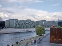 Germany Business District River View 001