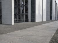 Germany's City: Concrete Building with a White Facade