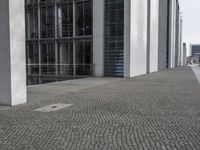 Germany's City: Concrete Building with a White Facade