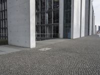 Germany's City: Concrete Building with a White Facade