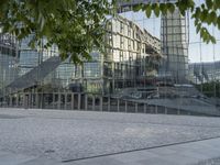 Plaza in Germany: A Cobble Stone Facade in the City