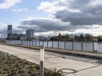 Germany City Urban Design Over River Bridge