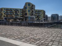 Germany Cityscape: Clear Sky, Pier, and Harbor