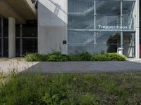 Cityscape in Germany with Modern Architecture and Parking Spaces