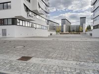 Germany Cityscape: Office Buildings and Houses 001