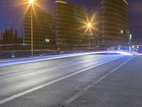 Germany's Cityscape: Streaks of Light in the Night